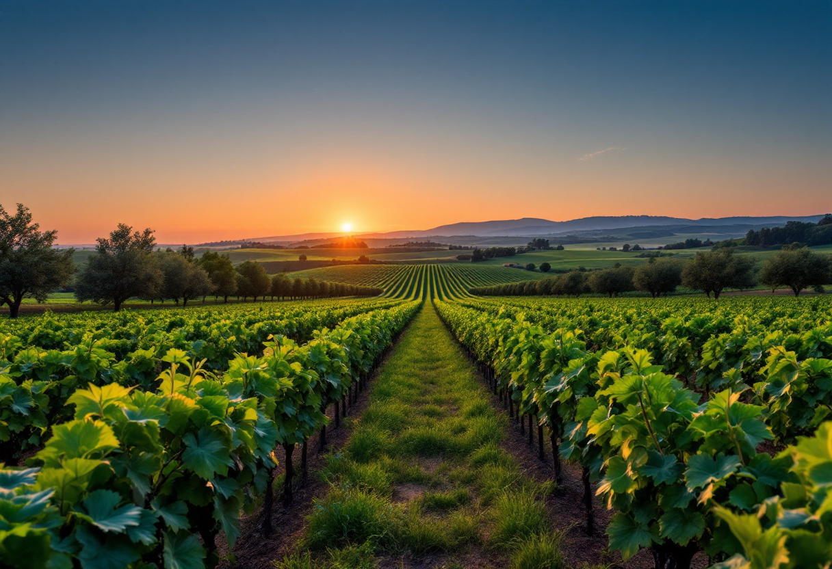 Giovani agricoltori toscani al lavoro nei campi