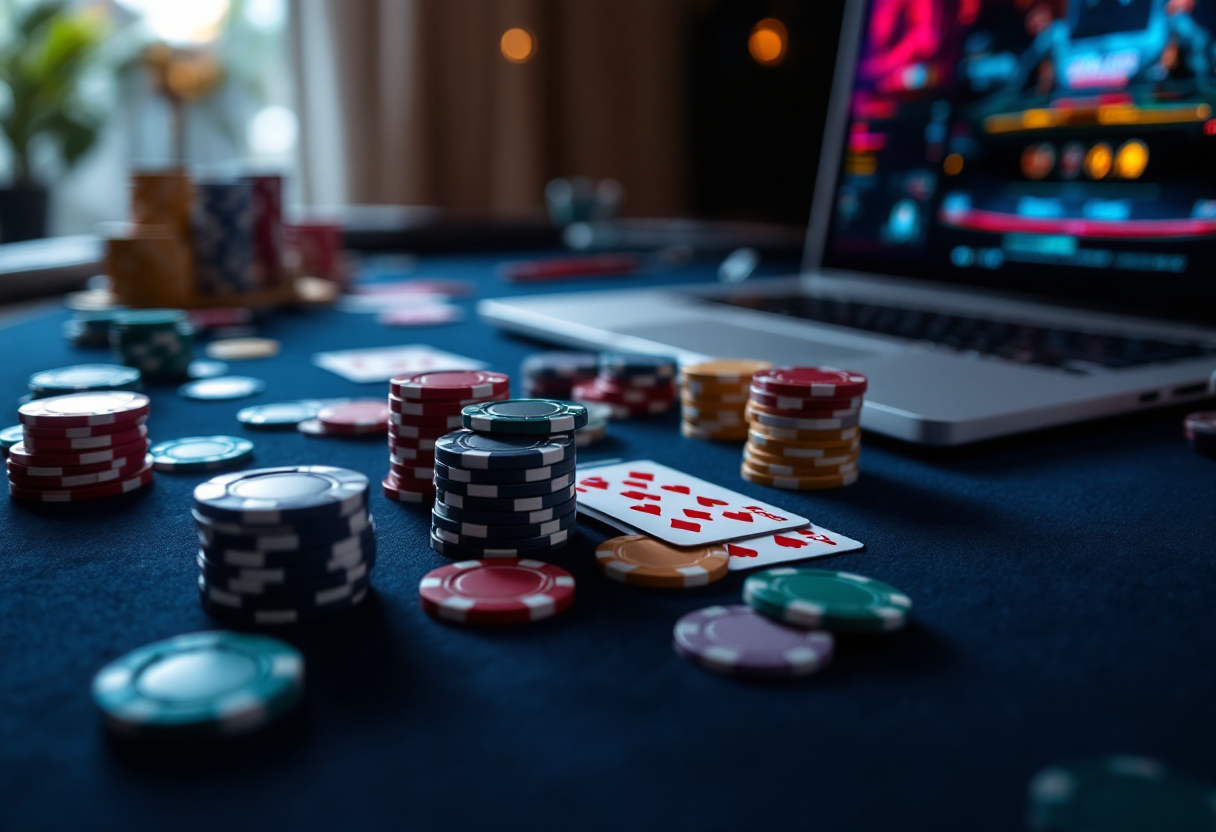 Grafica dei migliori siti di poker online con soldi veri nel 2025